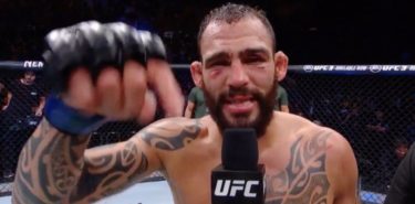 Santiago Ponzinibbio UFC Octagon Interview